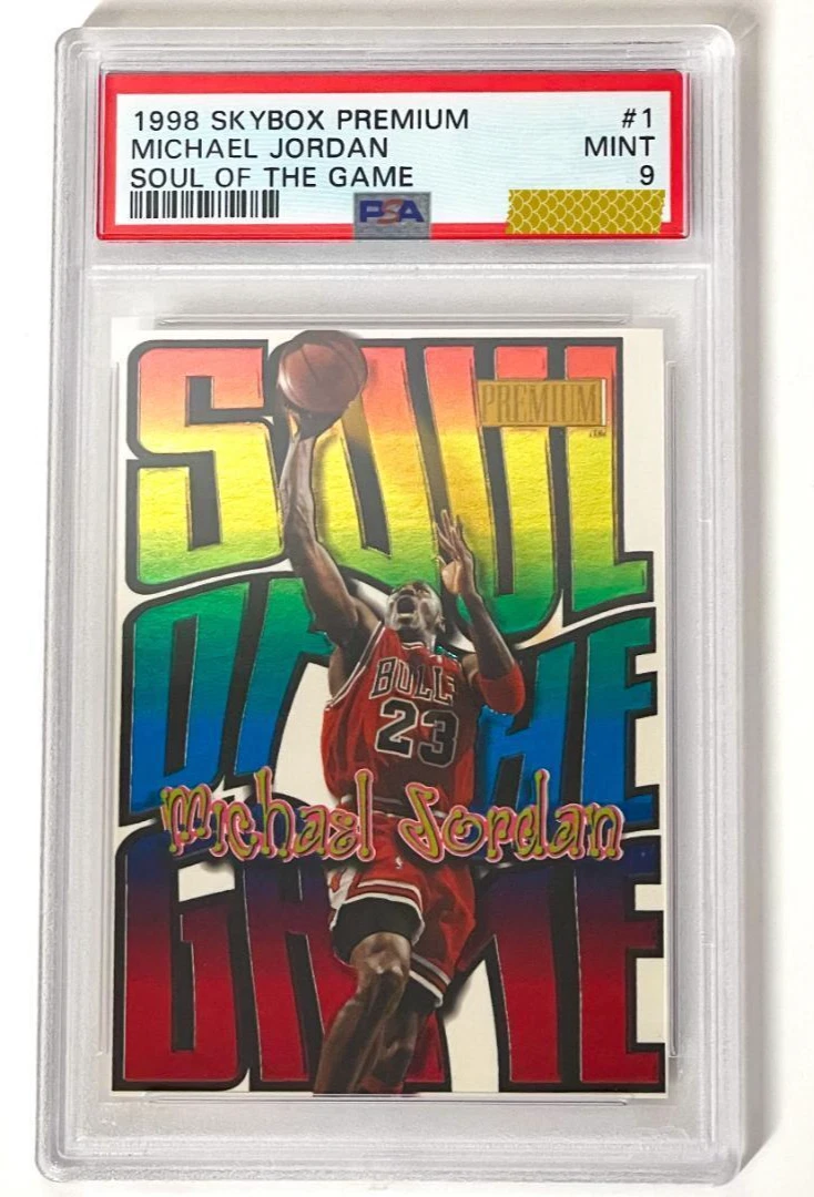 rare 1998 MICHAEL JORDAN PARALLEL CARD