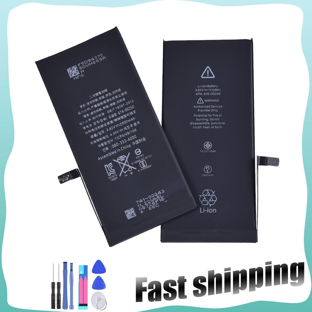 For Apple Replacement Battery for iPhone 7+Plus 100% Health/Zero