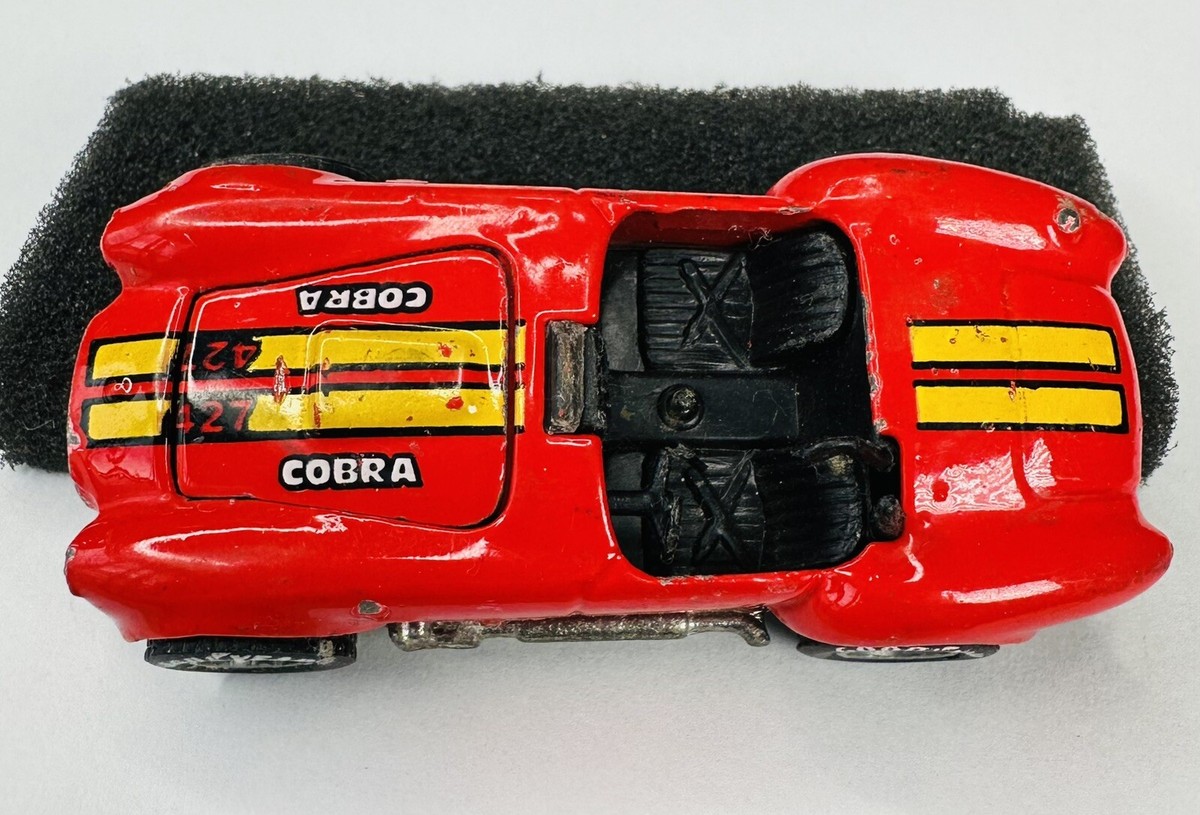 旧いHot Wheels CLASSIC COBRA Real Riders Hot Wheels Real Riders 1983 Shelby Classic Cobra Real Rubber