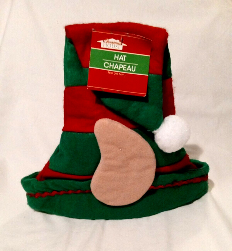 Christmas House Elf Hat  Nwt