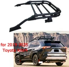 Roof Rack Rooftop Cargo Basket for 2019-2024 2025 Toyota RAV4 Luggage Extra Bars