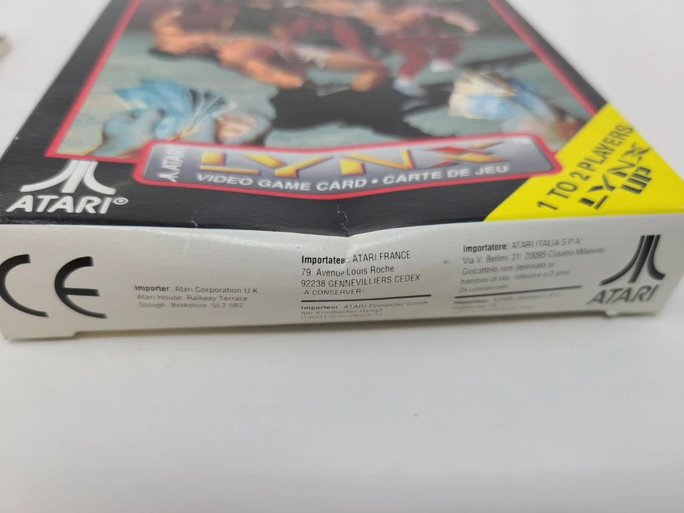 Pit Fighter Atari Lynx [CIB] TESTED WORKS - Image 4 of 4