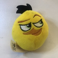 Angry Birds Chuck Yellow Bird Toy Plush 2021-2022 Burger King FAST SHIP