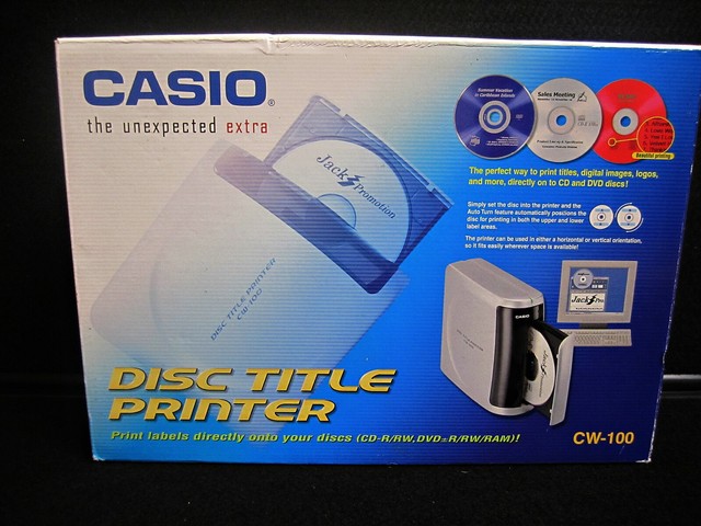 casio cd printer