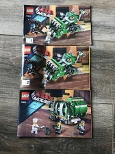 LEGO 70805 Instruction Manuals ONLY - Lego Movie Trash Chomper Set