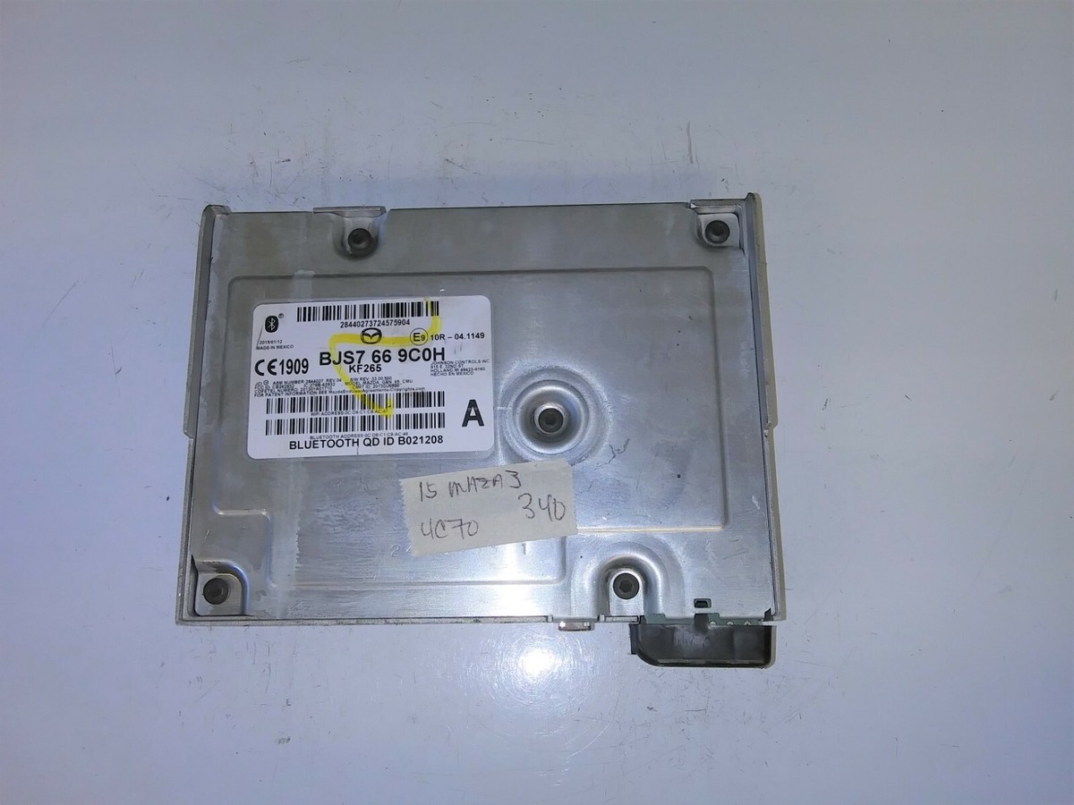 BJS7 66 9C0H Mazda 3 Mazda3 bluetooth 20105 blue tooth adapter