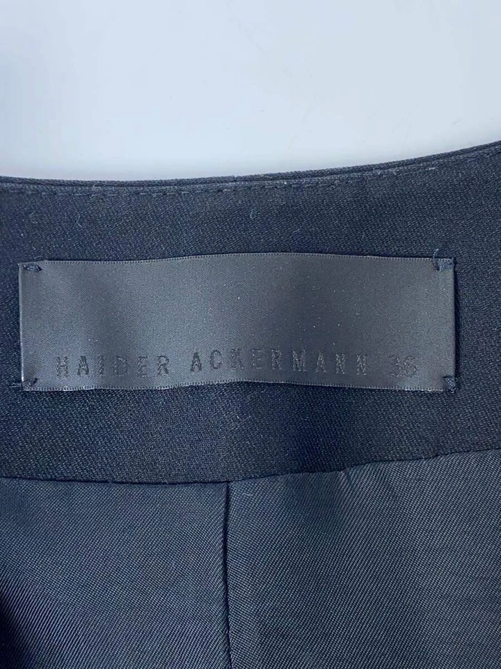 Otra chaqueta Haider Ackermann 36 negra seda usada Foto 3 de 4