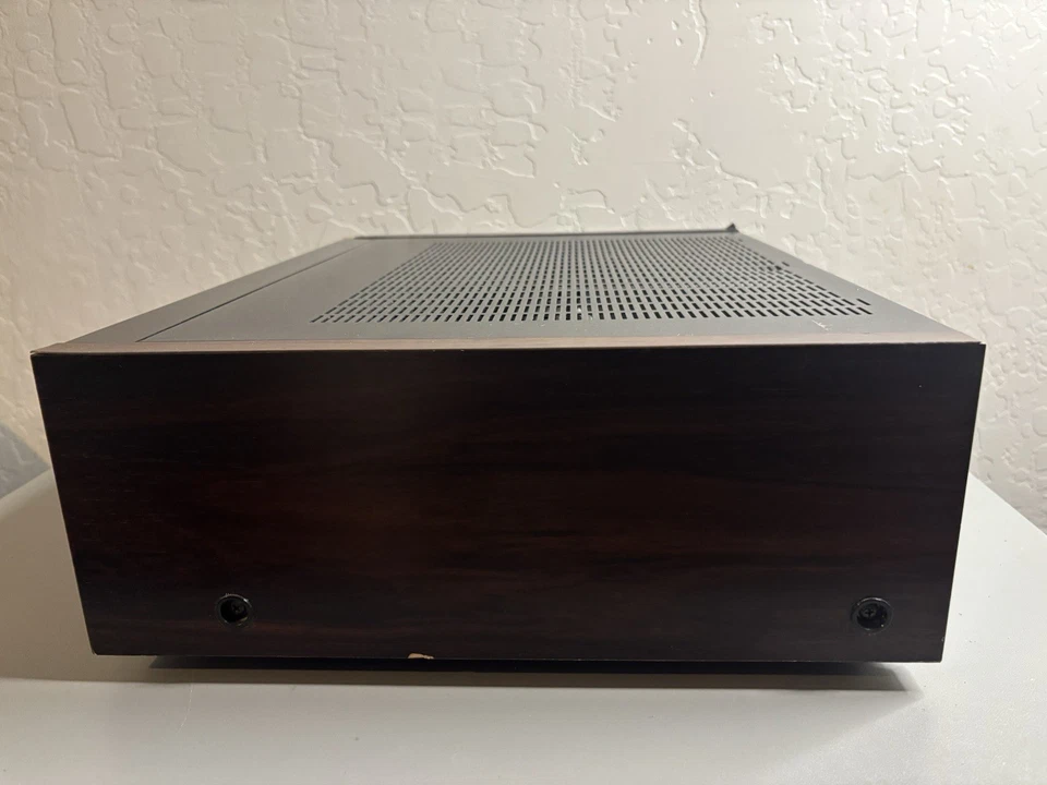 Vintage SONY STR-GX99ES RECEIVER With Wood Panels No Remote For Parts READ - Image 2 of 4