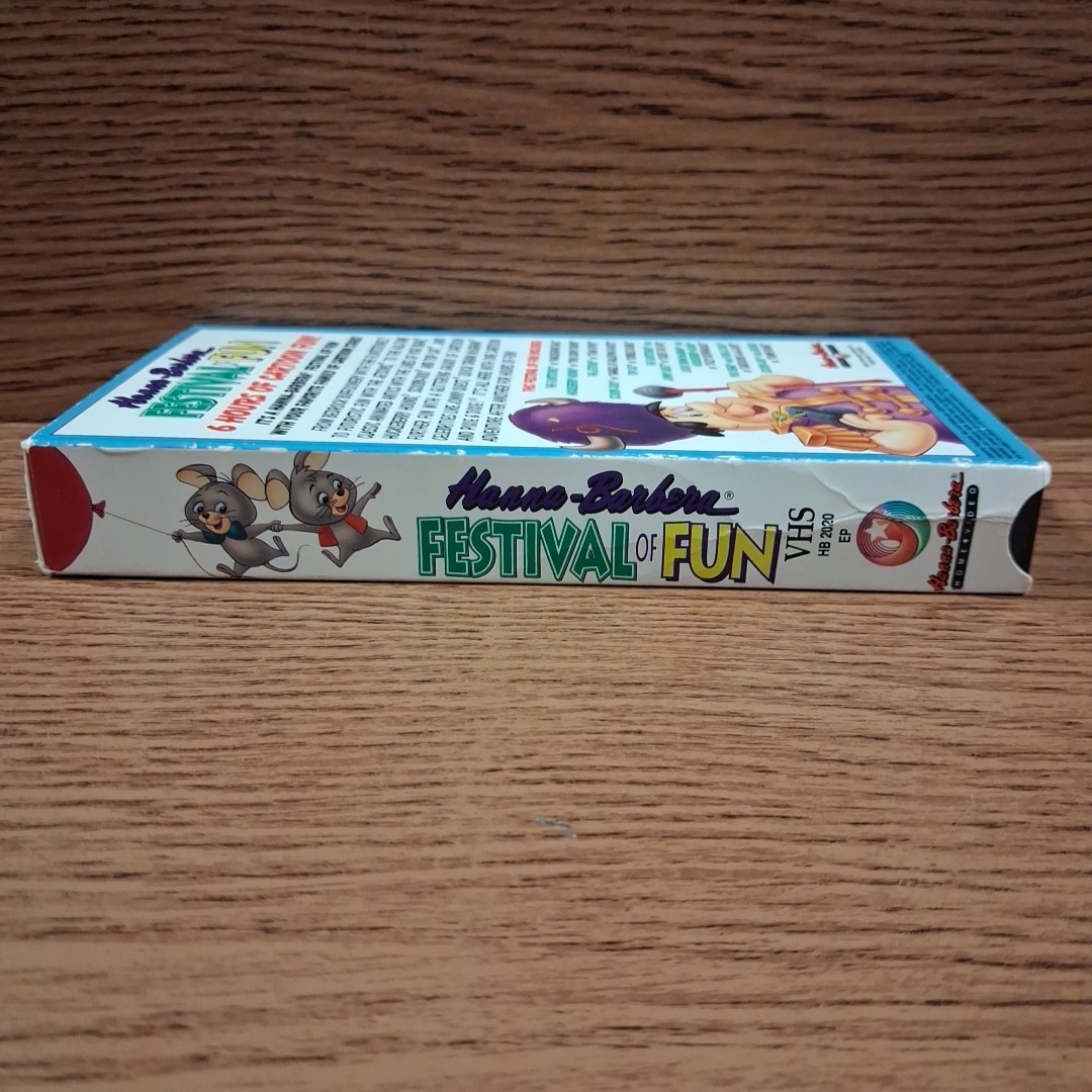 Hanna-Barbera Festival of Fun (VHS, 1991) Animated Cartoons Video