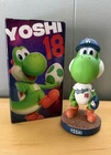 🐸Dodgers Nintendo Yoshi Dodgers Super Mario Galaxy Movie Bobblehead Boxed #18🐸