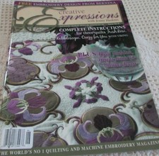 NEW JENNY HASKINS CREATIVE EXPRESSIONS Issue #6 NOS W/Pattern Sheet Inside