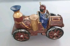 Eligor Diecast Model Fire Engine Made In France Ornament Vintage Vehicle 3.25"
