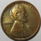 1935-S Lincoln Wheat Cent - UNCIRCULATED - #10878-75