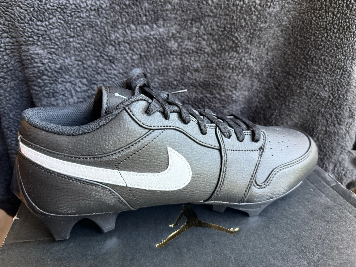 Jordan 1 TD Cleat Low Black White for Sale | Authenticity