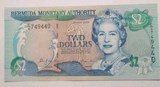 BERMUDA SHORTS 2 DOLLARS 2000 PICK 50a UNC /FDC