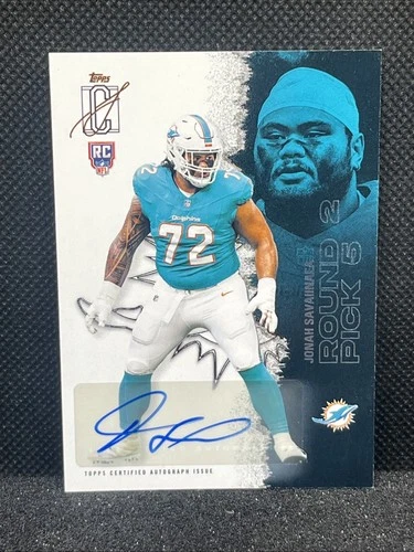 2025 Topps Signature Jonah Savaiinaea Rookie Class Autographs (RAW)