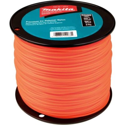 #ad Makita 840 ft. 3 lbs. 0.095 in. Round Trimmer Line in Orange $22.95