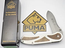 PUMA Solingen Germany 288300 NARIS Liner Lock Knife - Mint with Box - RARE Knife