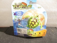 Zuru Robo Turtle BROWN Walks Swims Mini Pooly Toy NRFB Robotic Lifelike Sea