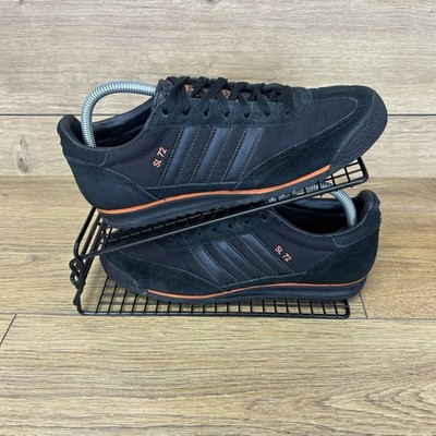 Adidas Schuhe Herren Gr. UK 7 SL72 Schwarz Spzl Freizeit Terrasse Retro 2009 Turnschuhe