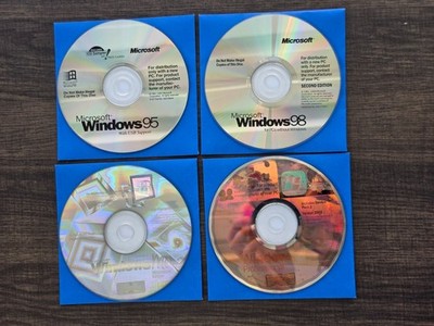 Windows 95, 98, Millenium, XP Professional (4CDS) NO KEY