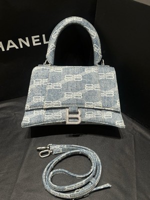Balenciaga Pre-Owned Authentic Satchel Denim Free Tracked Shipping