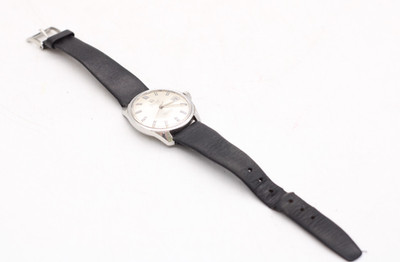 Tissot Visodate Automatic Seastar Herren Armbanduhr Uhr Seidenkalb schwarz