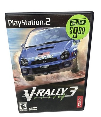 V-Rally 3 (Sony PlayStation 2, 2002) PS2 CIB
