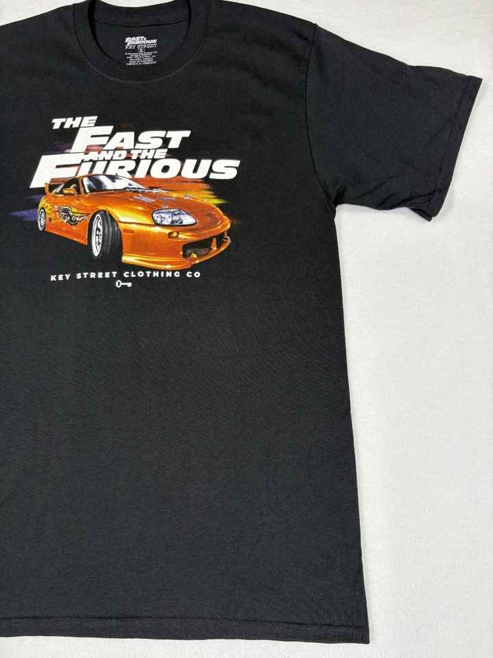 NWOT KEY STREET MOVIE PROMO T SHIRT THE FAST AND THE FURIOUS MENS M UNIVERSAL - Image 4 of 4