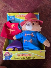 PADDINGTON BEAR - DRESS ME UP PADDINGTON - WITH 4 OUTFITS