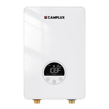 Camplux 4.5kW Electric Tankless Water Heater Instant Hot Water LED Display NEW
