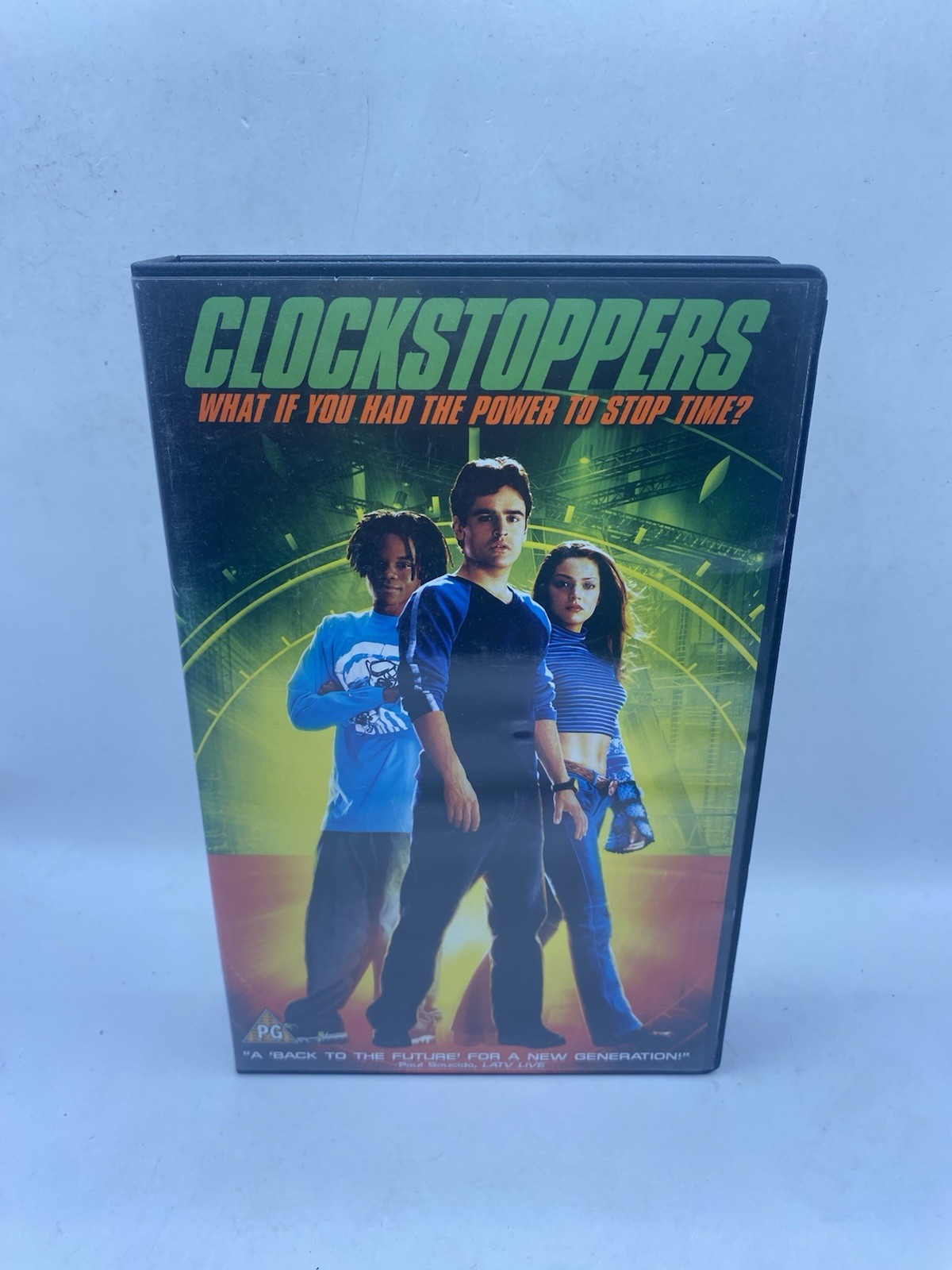 Clockstoppers (VHS, 2003) PAL UK Video Tape Big Box Ex Rental