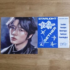 Beomgyu Official Postcard & Sticker Pack TXT The Star Chapter Together Starlight