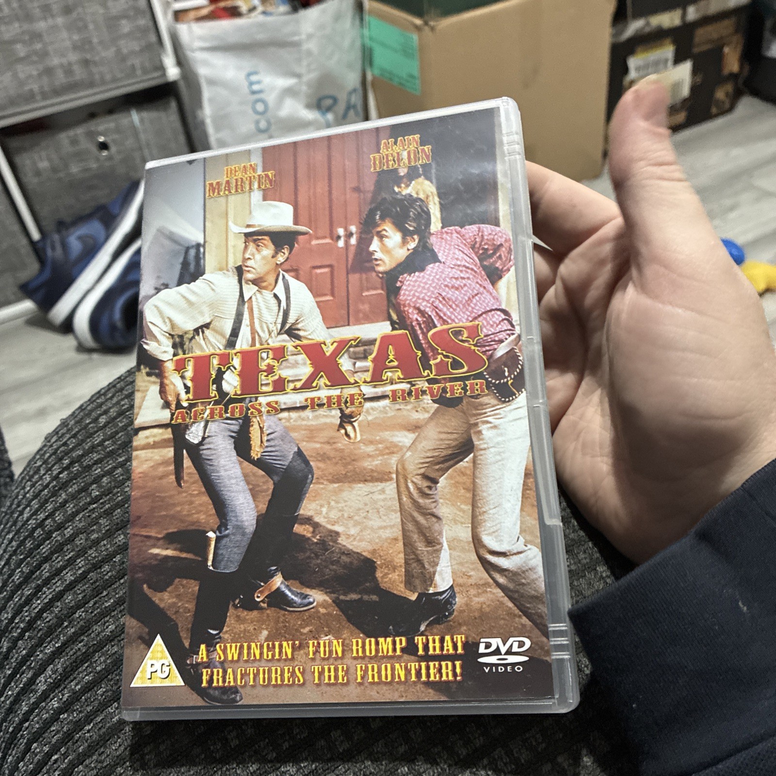Texas: Across The River DVD UK Release Region 2 PAL