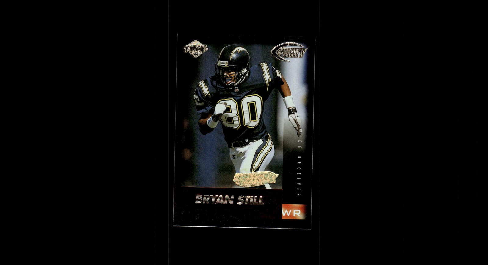 1999 Collector's Edge Fury Gold Ingot Bryan Still San Diego Chargers #134