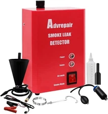 Automotive EVAP Smoke Machine Vacuum Leak Detector w/Bladder Adapter+250ml Oil