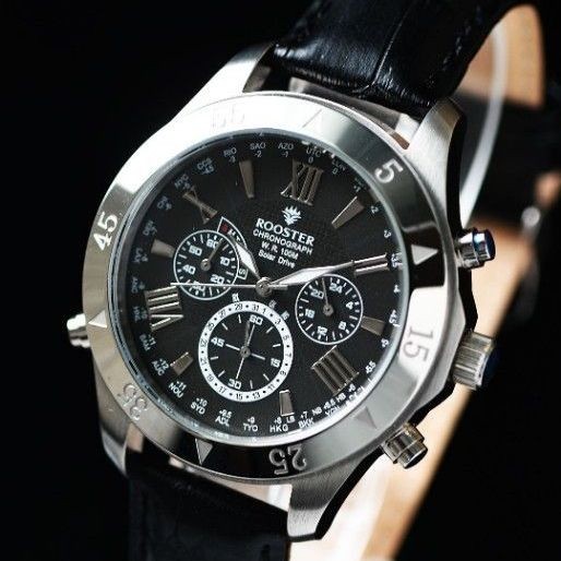 Daily Discount Solar Radio Watch 100m Waterproof Chronograph Limited 500 From Ja - Image 3