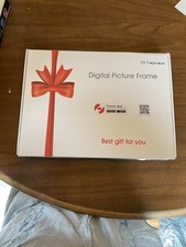 Frameo 10.1 Inch WiFi Digital Picture Frame 1280x800 HD IPS Touch Screen Sealed