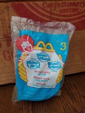 NEW Vtg McDonalds Happy Meal House of Mouse Donald Duck Soft Toy 3 2001