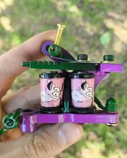 New Handmade Reliable Tattoo Machine Double Coil Fast Fluffy Liner Small Medium
