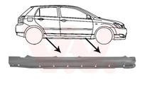 Seitenschweller Rechts FüR Toyota Corolla ZZE12_ NDE12_ ZDE12_ _E12_ _E12J_