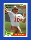 1981 Topps Set-Break #216 Joe Montana RC NR-MINT *GMCARDS*