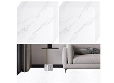 Image of 40 Pcs Self Adhesive Floor Tiles, 30x30cm Large Marble Effects Peel and Stick