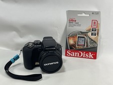 Olympus SP-560UZ 8mp CCD Camera W/ New 8GB SD Card Tested Excellent Condition