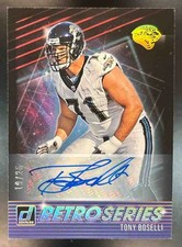 2021 Panini Donruss Tony Boselli Retro Series Auto /25 RS30 Jacksonville Jaguars