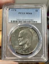 1978 (P) PCGS MS64 Eisenhower Dollar (#45554980)