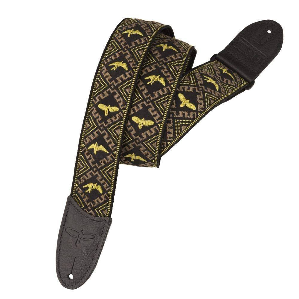 PRS Hootenanny Style 2" Strap Yellow Birds