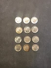 Lot Of Silver Roosevelt Dimes 12. Various dates