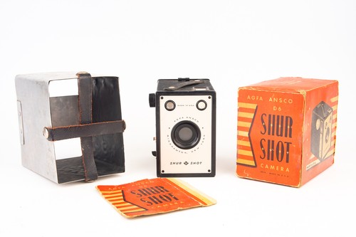 AGFA Ansco D6 Shur Shot 116 Roll Film Medium Format Camera in Box V29