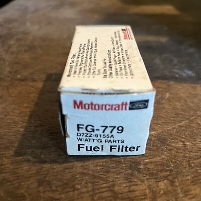 NOS Ford Motorcraft D7ZZ-9155-A FG-779 Fuel Filter | eBay